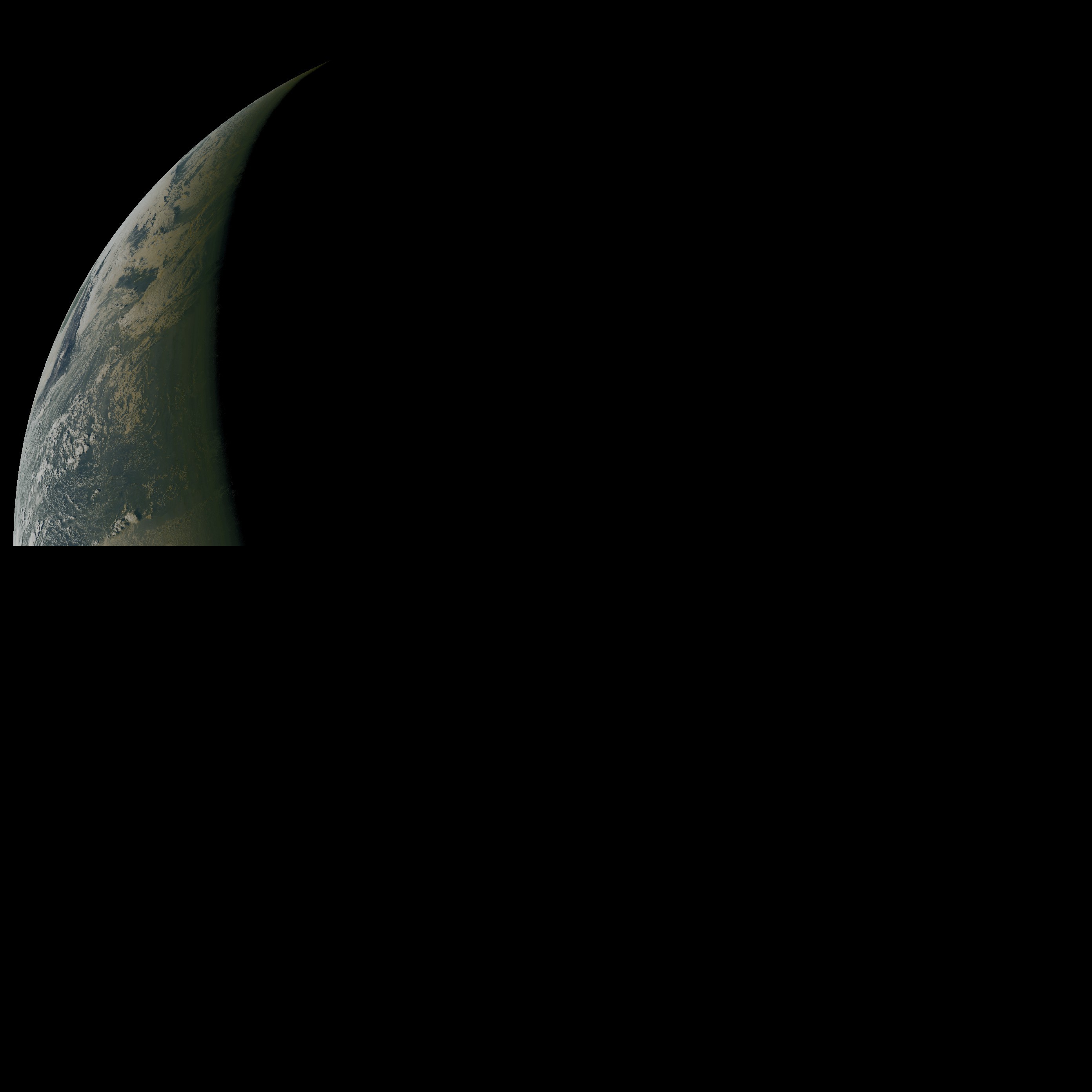 Aktueller MTG-Satellitenbildausschnitt von Europa