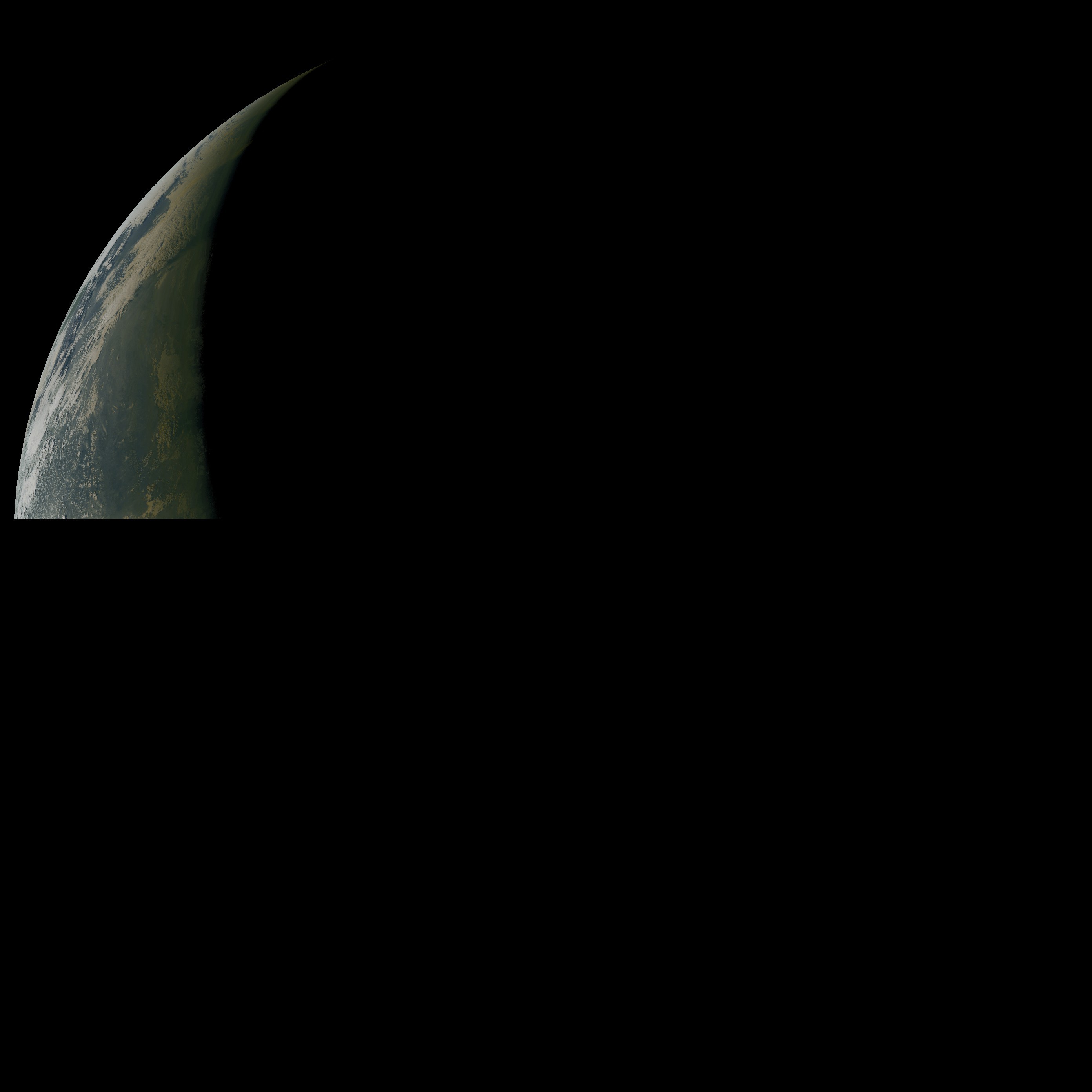 Aktueller MTG-Satellitenbildausschnitt von Europa