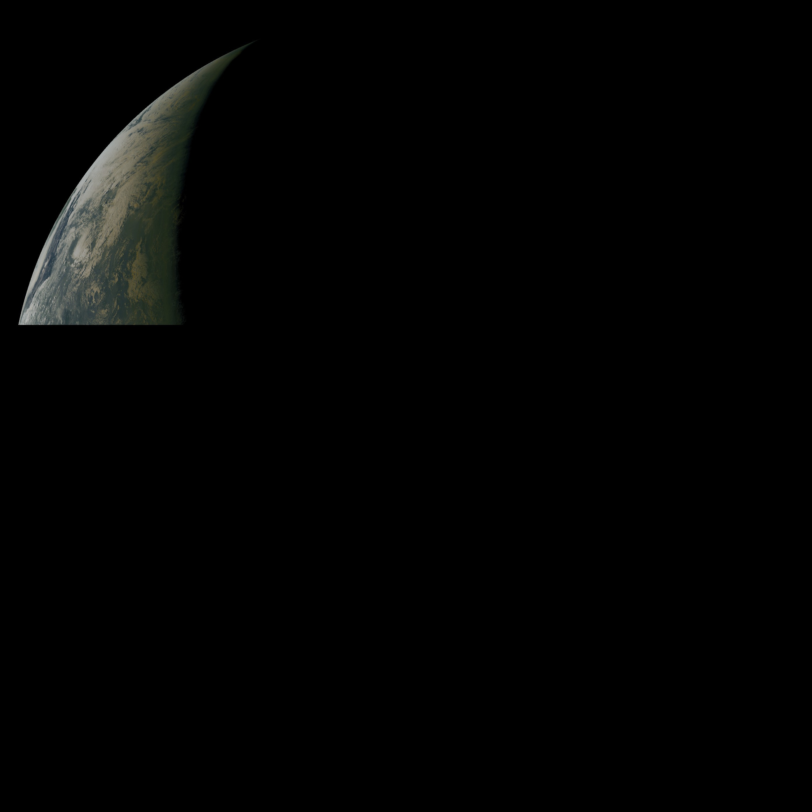 Aktueller MTG-Satellitenbildausschnitt von Europa