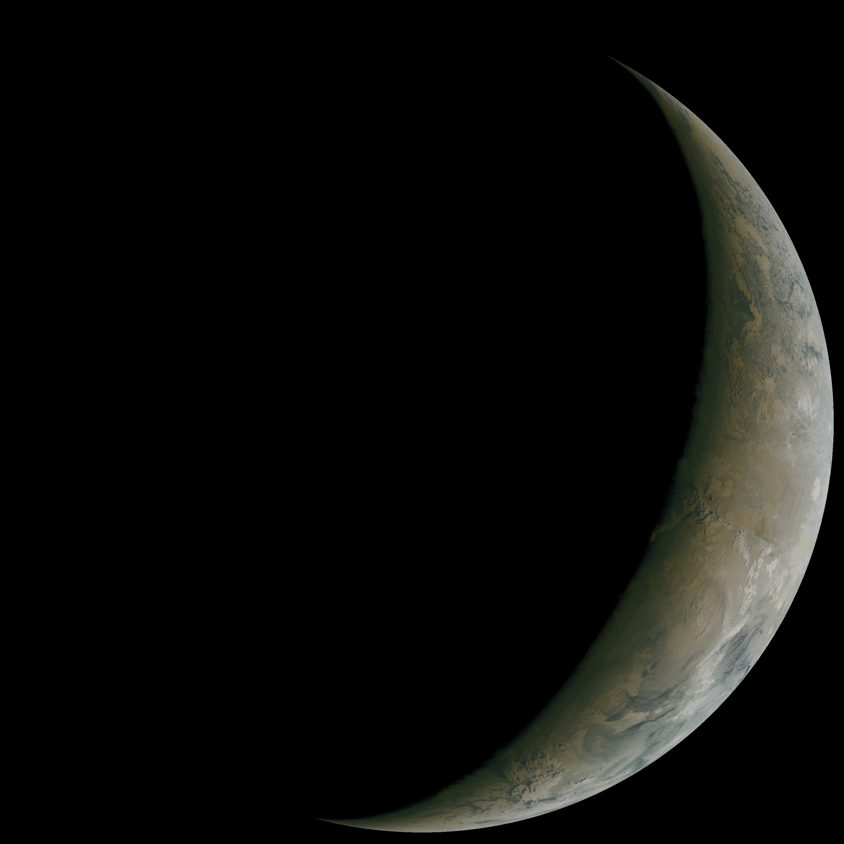 Aktueller MTG-Satellitenbildausschnitt von Europa