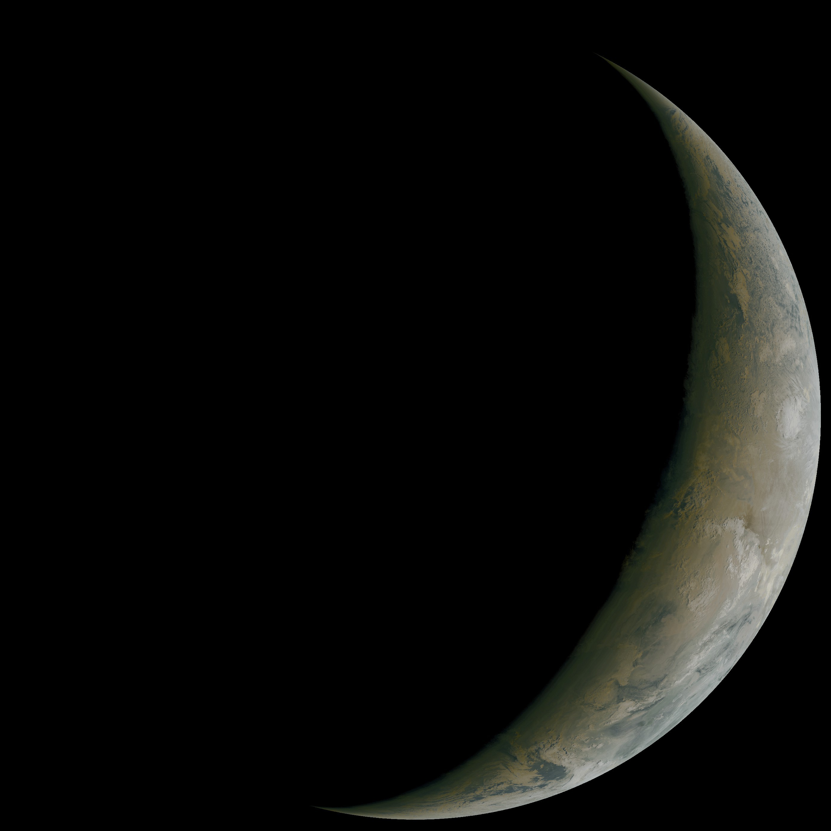Aktueller MTG-Satellitenbildausschnitt von Europa
