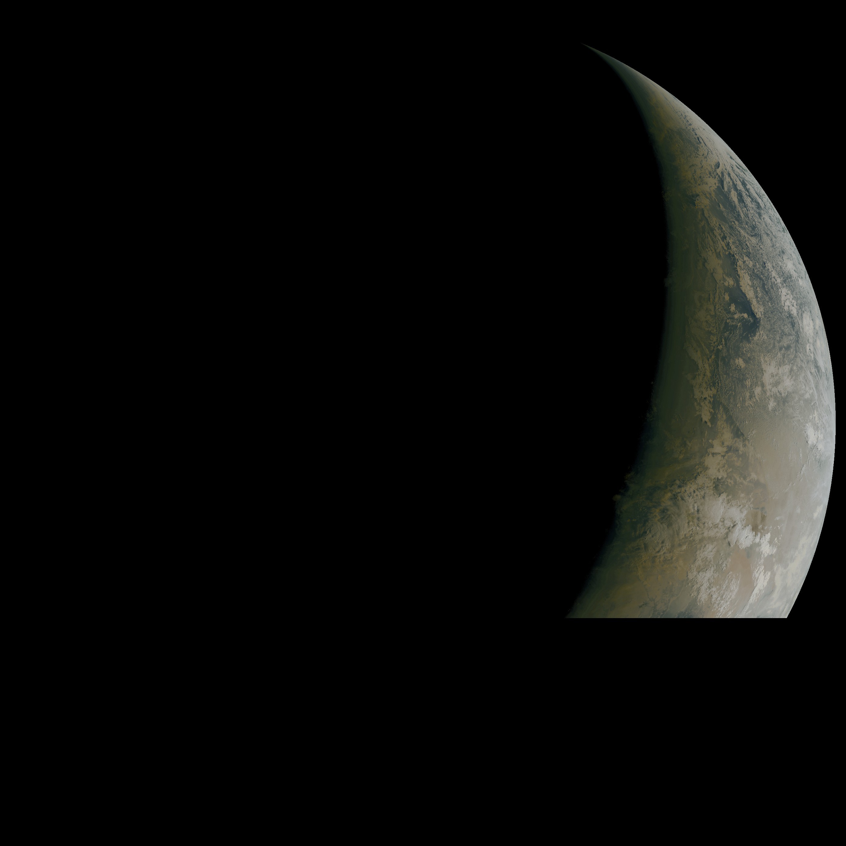 Aktueller MTG-Satellitenbildausschnitt von Europa