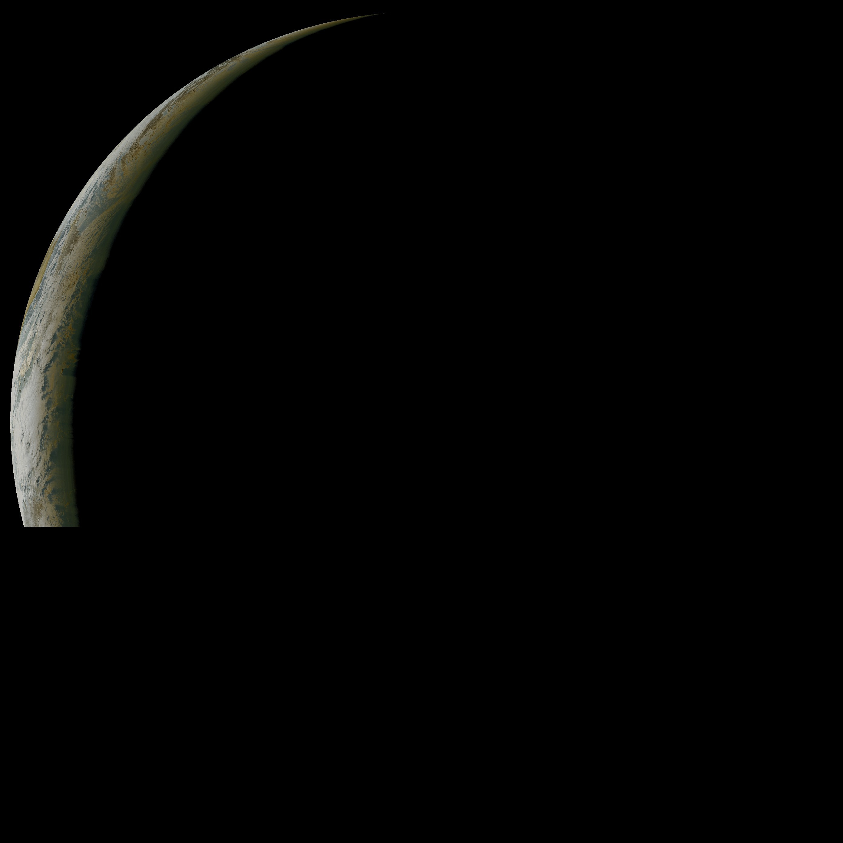 Aktueller MTG-Satellitenbildausschnitt von Europa