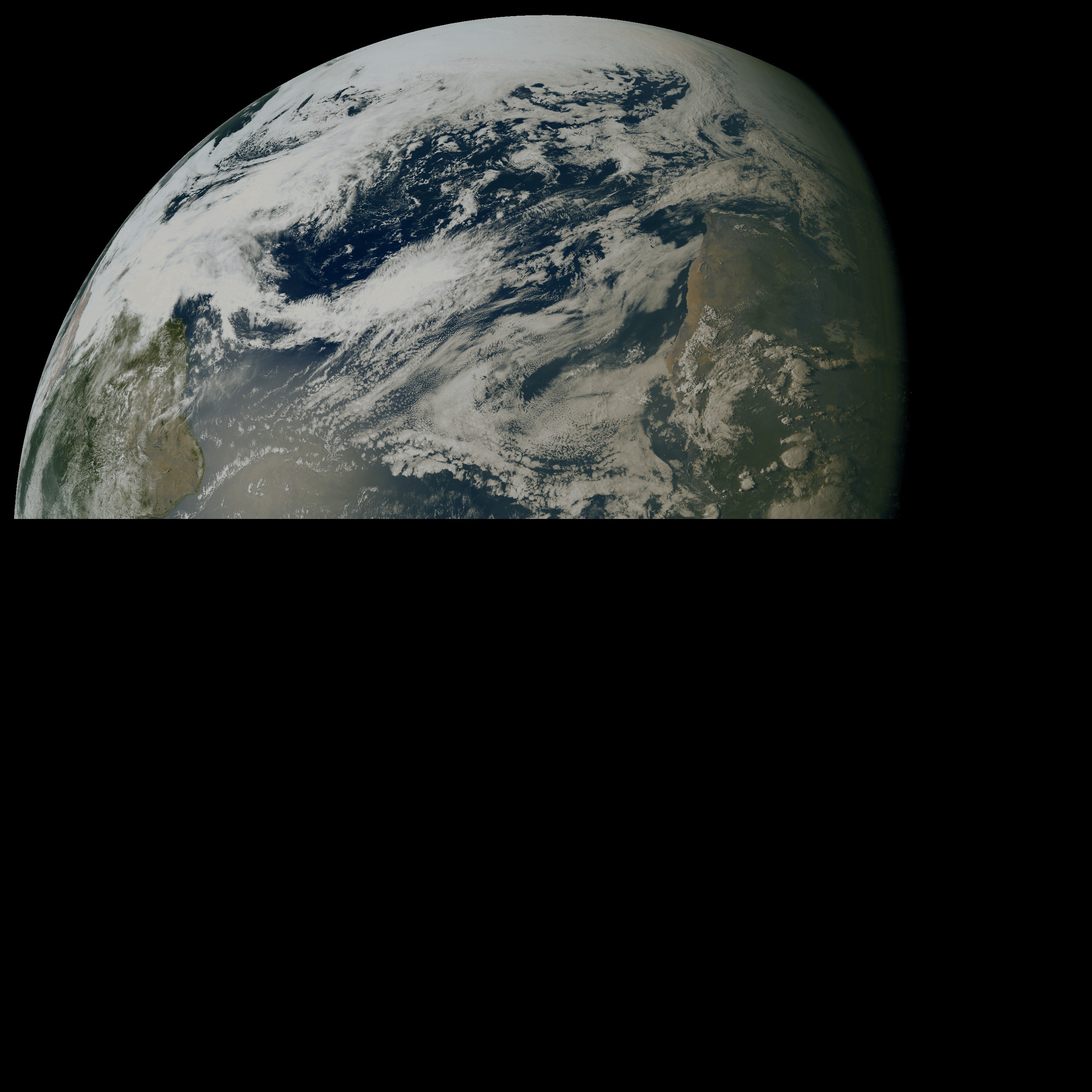 Aktueller MTG-Satellitenbildausschnitt von Europa